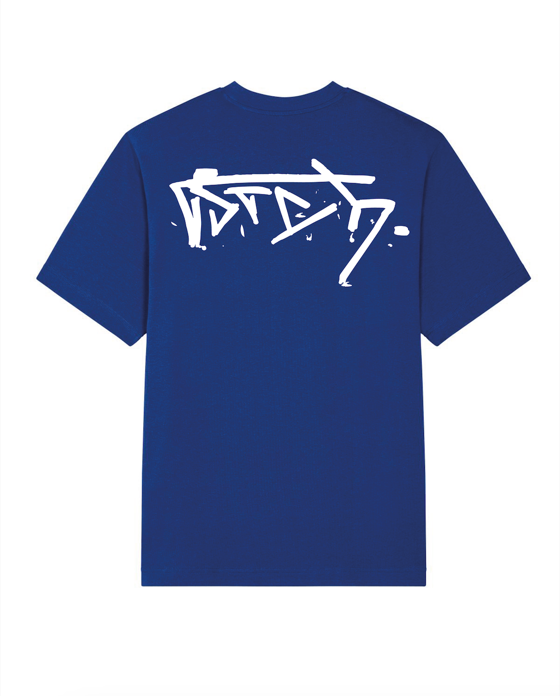 T-Shirt Oversize Graff - Worker Blue