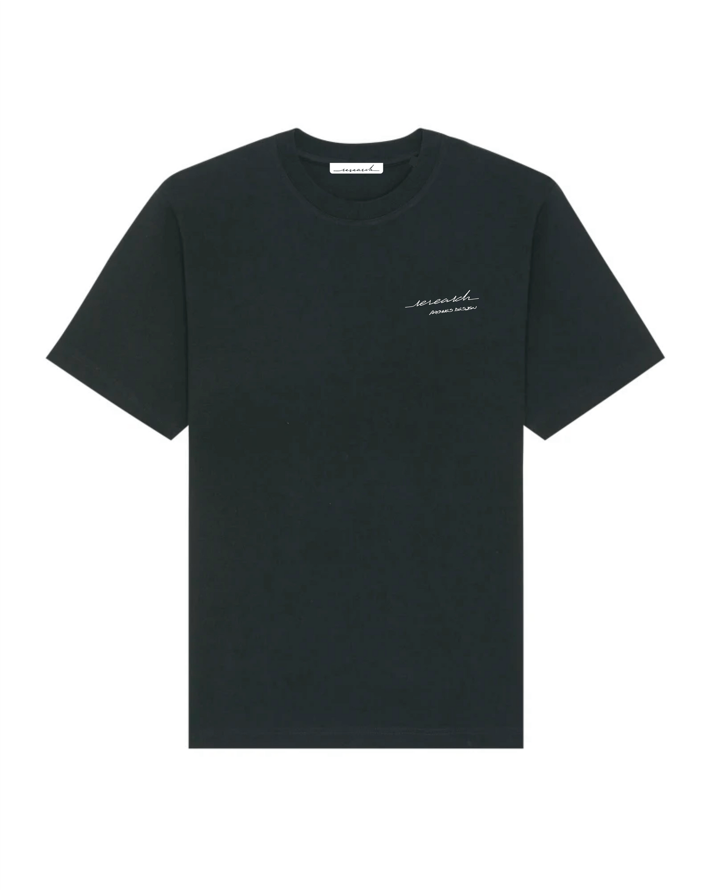 T-Shirt Oversize Calligraphie - Black
