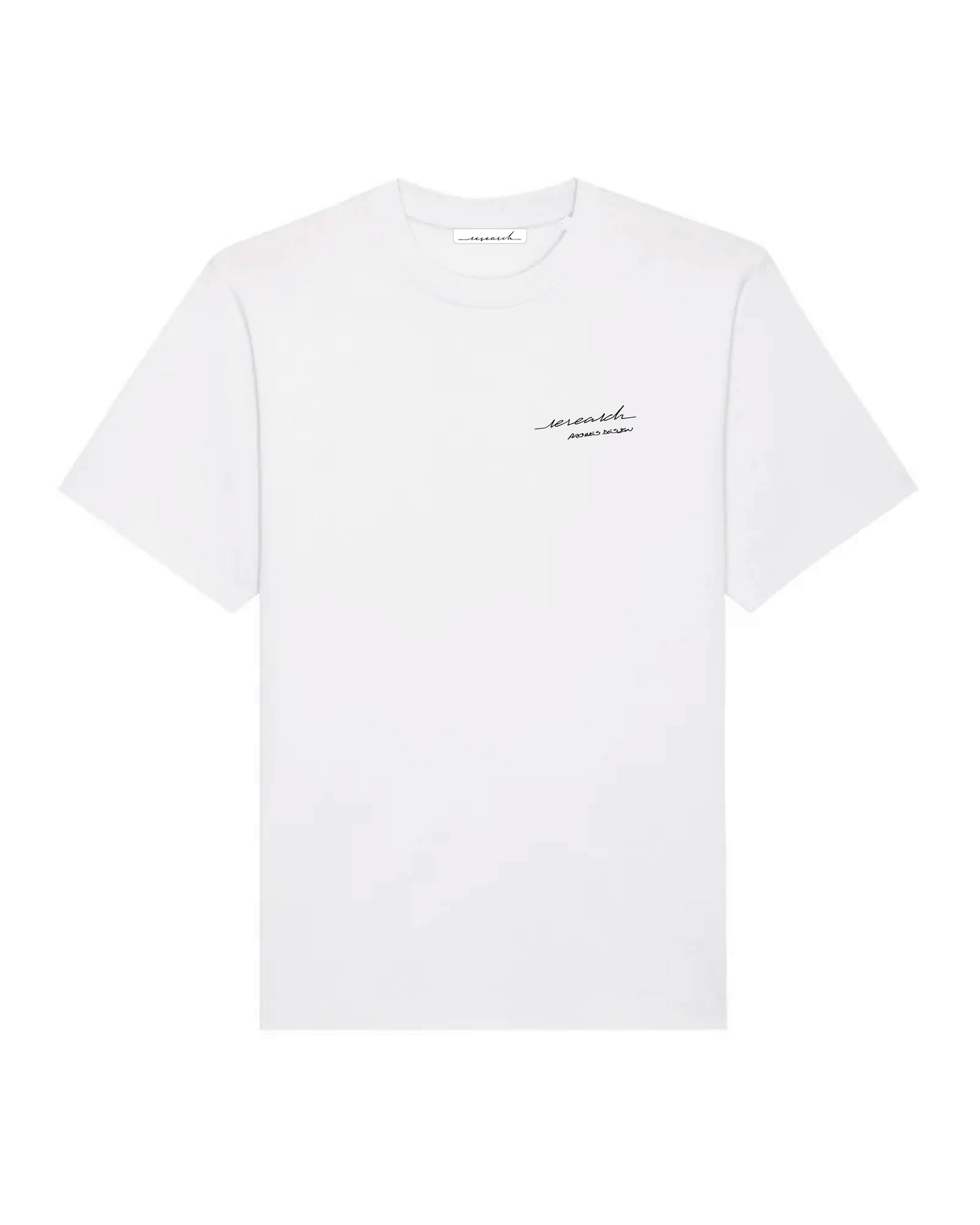 T-Shirt Oversize Calligraphie - White