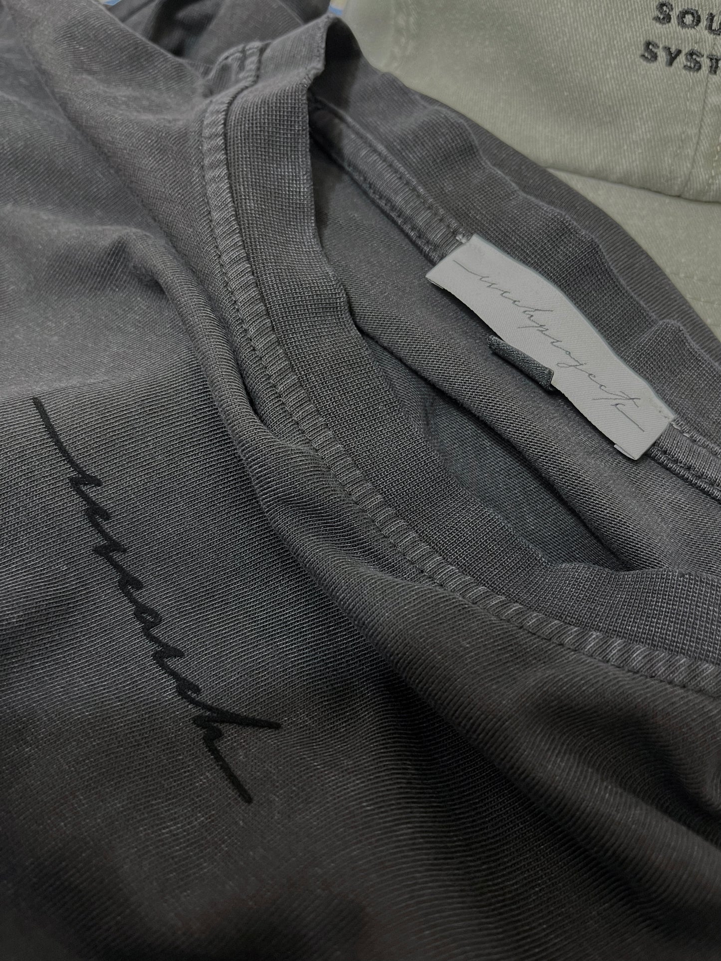 T-Shirt Oversize Intemporel - Washed Black