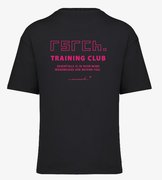 T-Shirt Oversize Training Club - Black