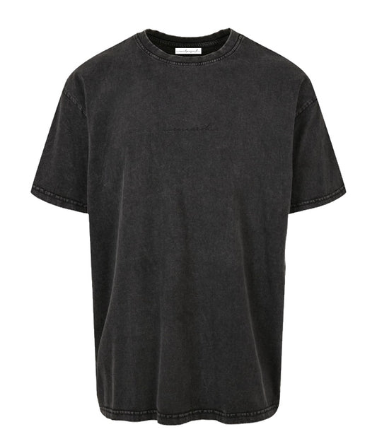 T-Shirt Oversize Intemporel - Washed Black