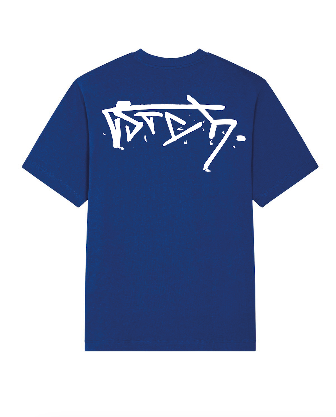 T-Shirt Oversize Graff - Worker Blue