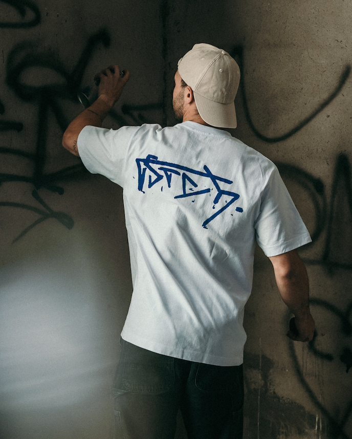 T-Shirt Oversize Graff - White