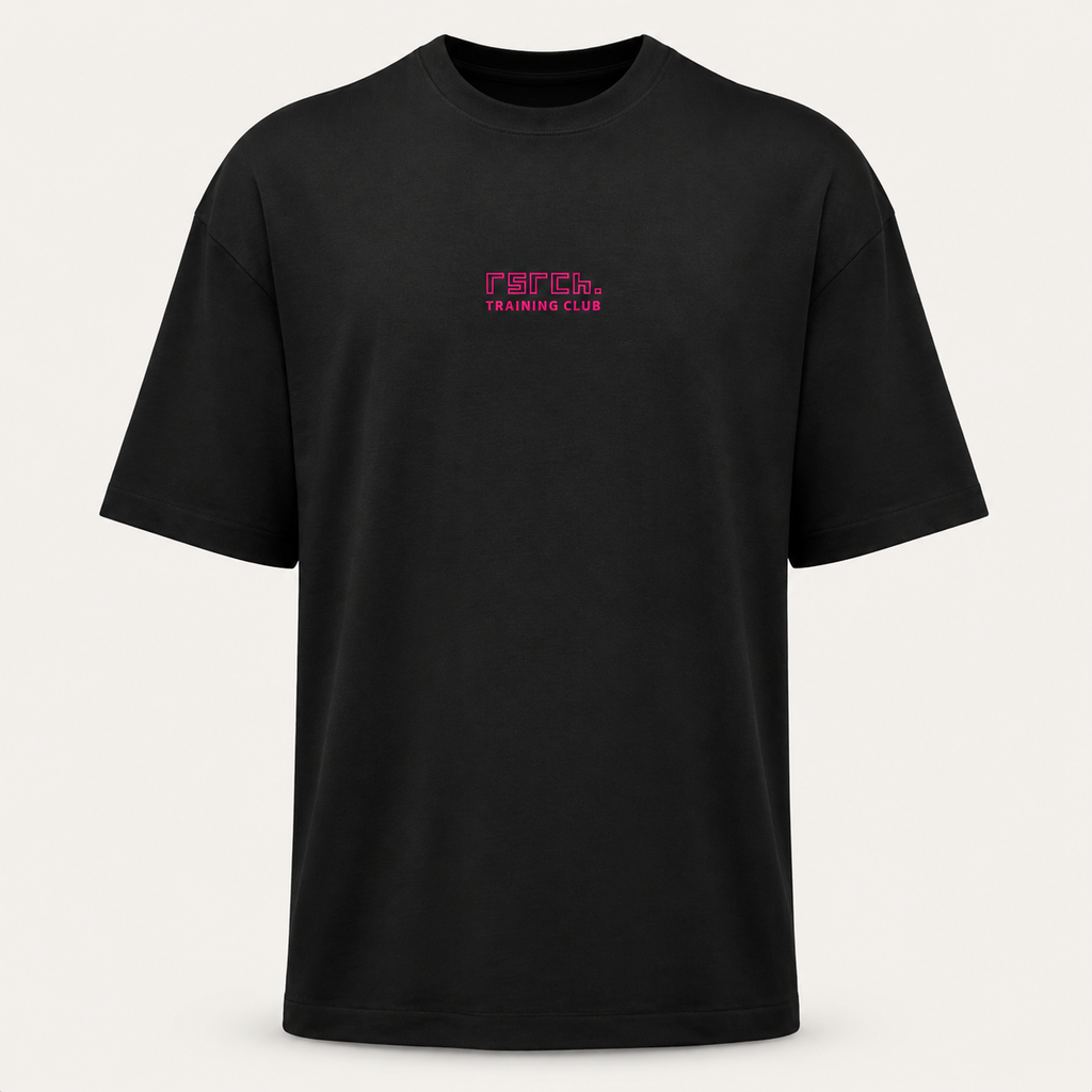 T-Shirt Oversize Training Club - Black