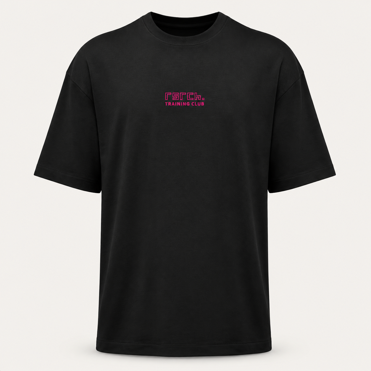 T-Shirt Oversize Training Club - Black