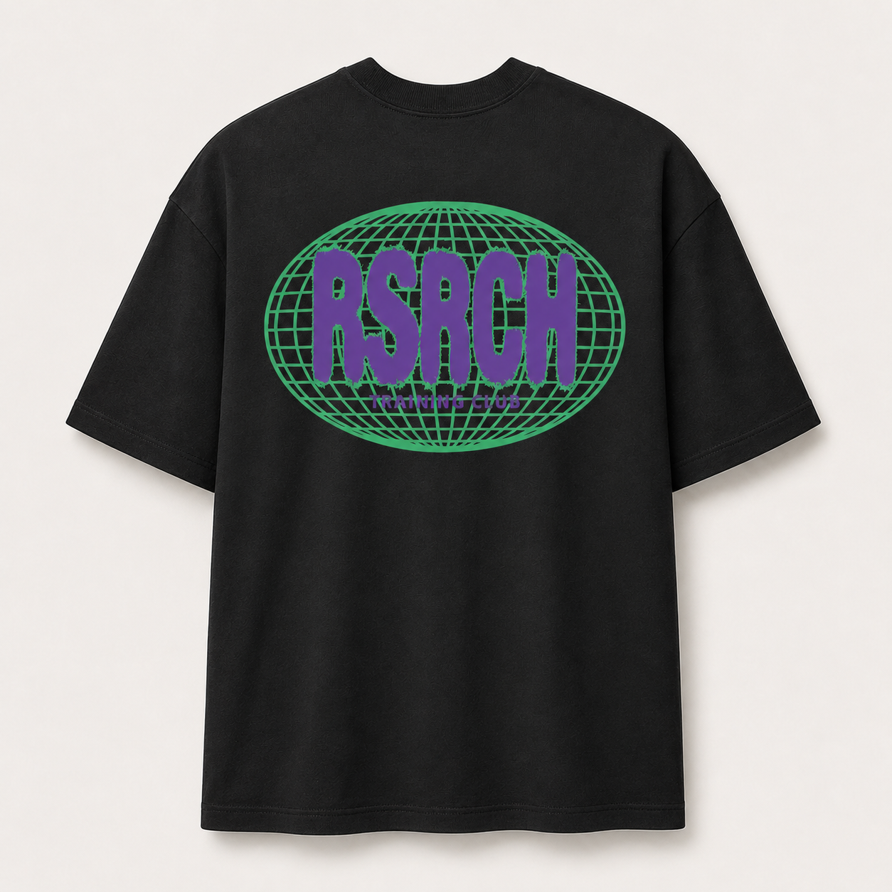 T-Shirt Oversize Globe Training Club - Black