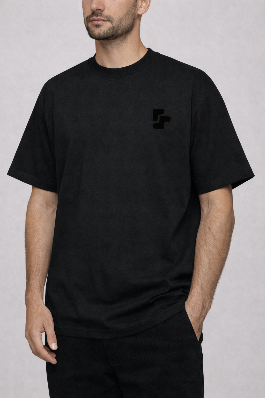 T-Shirt Oversize BRUT - Black
