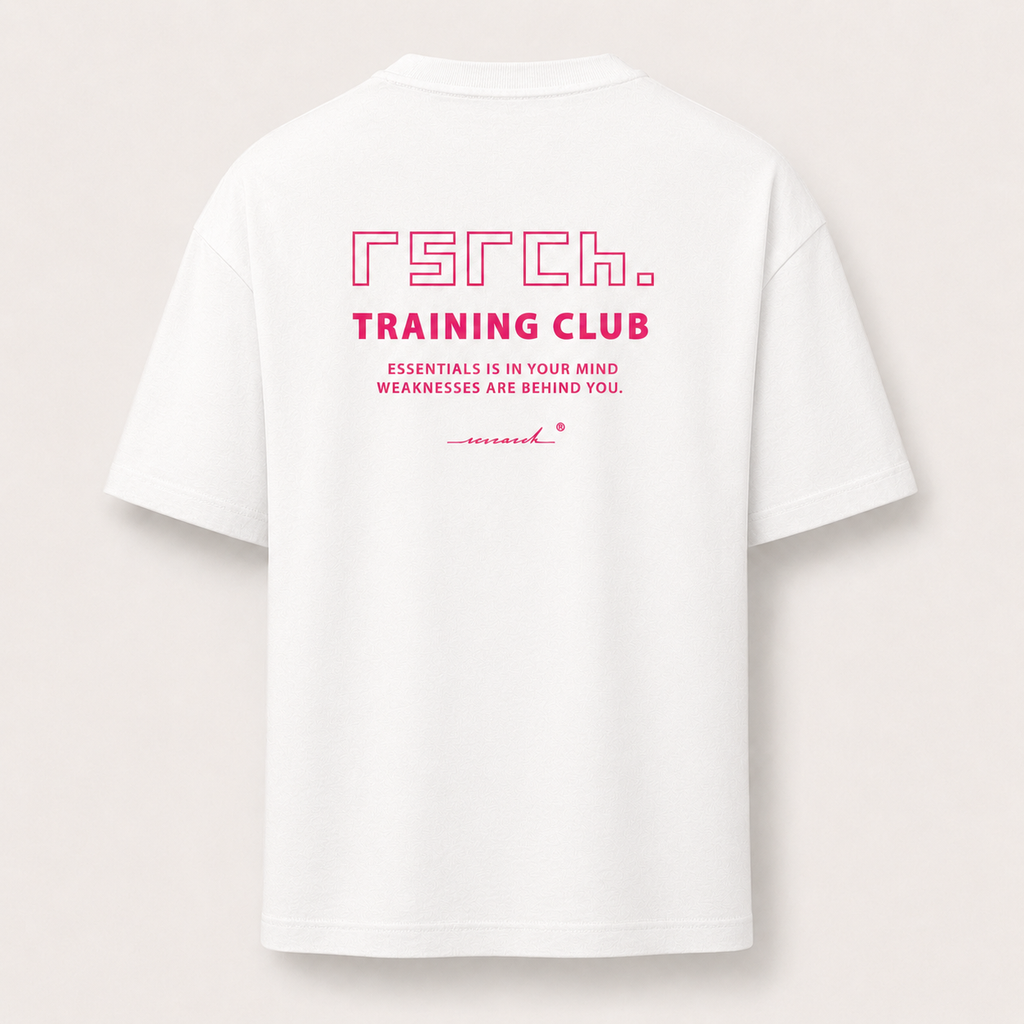 T-Shirt Oversize Training Club - White