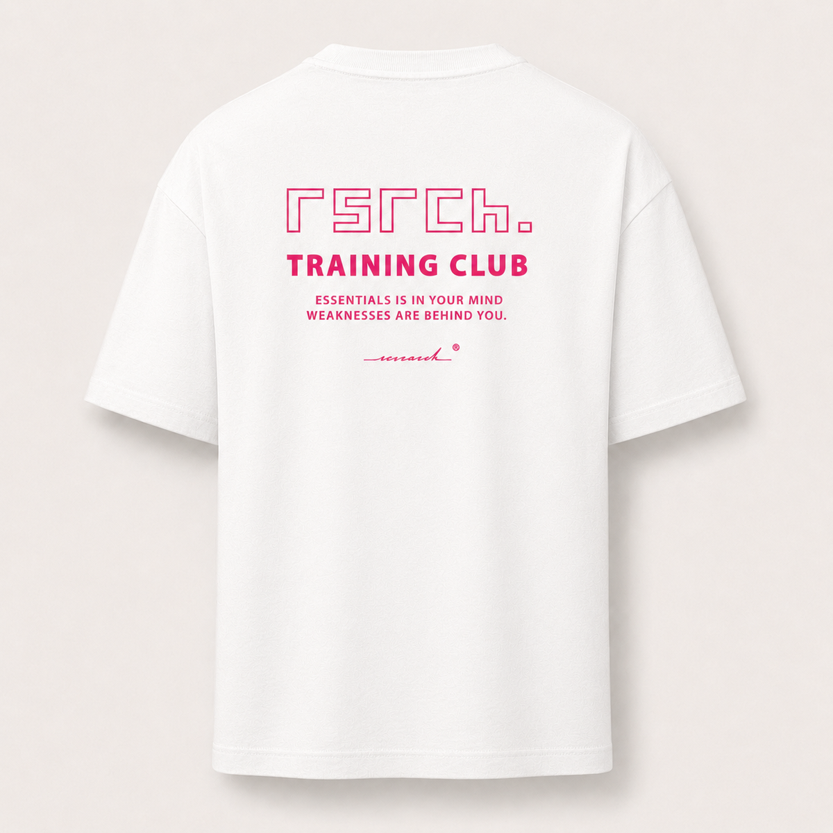 T-Shirt Oversize Training Club - White