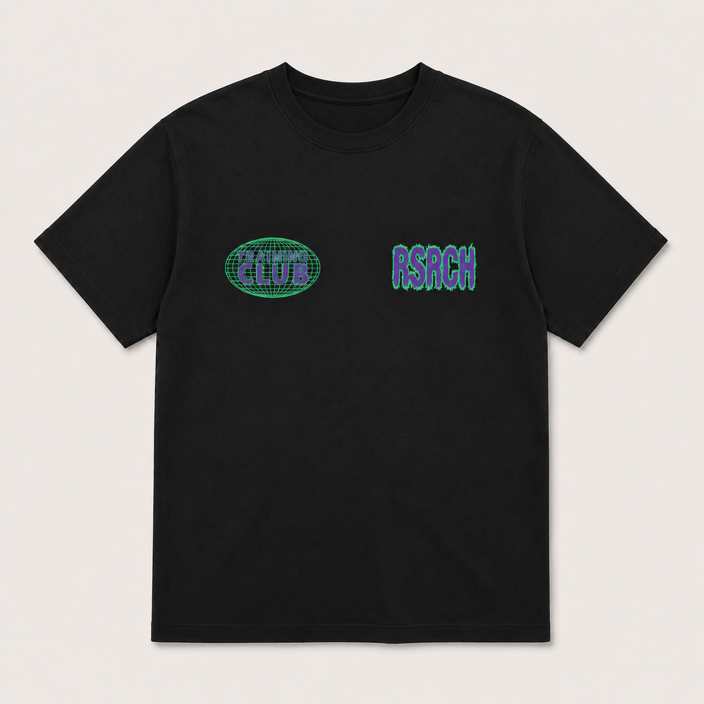 T-Shirt Oversize Globe Training Club - Black