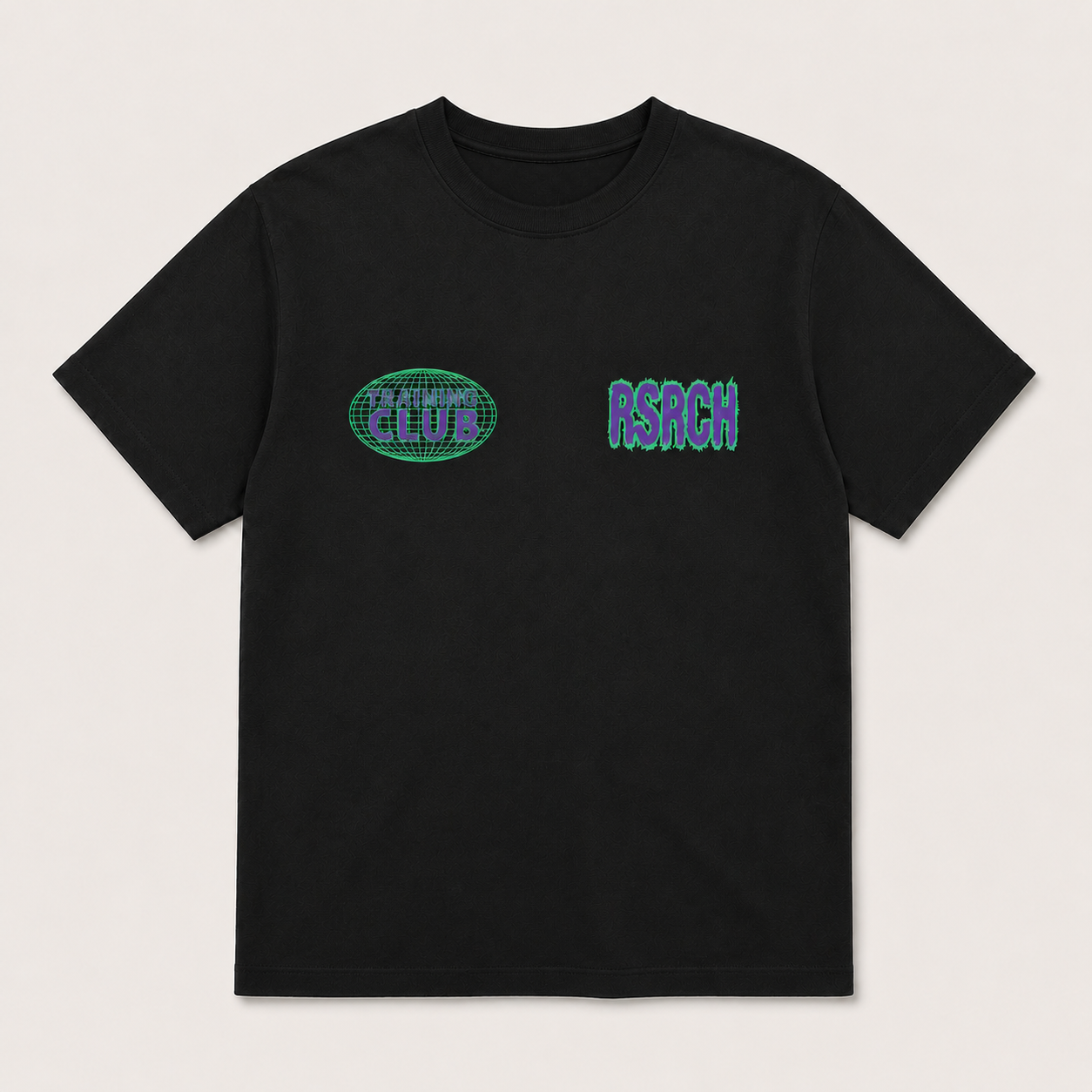 T-Shirt Oversize Globe Training Club - Black