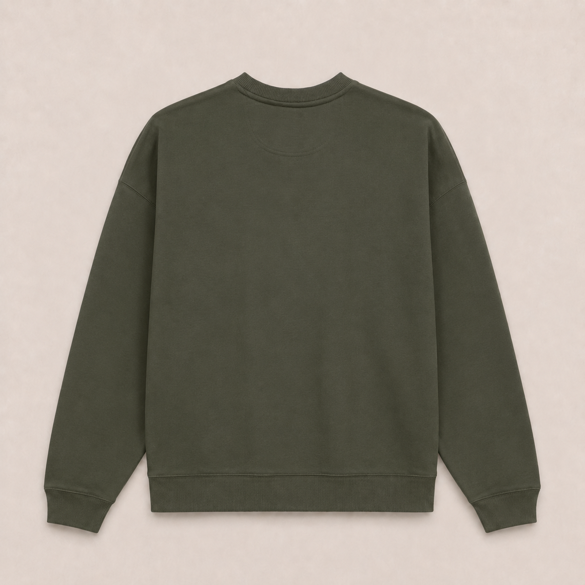 Sweat Col Rond Oversize BRUT - Khaki
