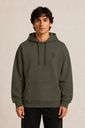Sweat Capuche Oversize BRUT - Khaki