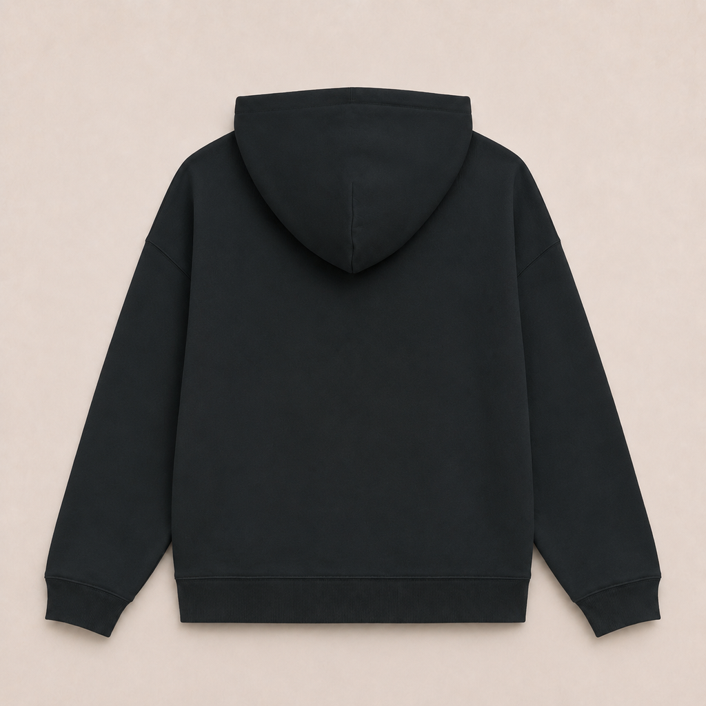 Sweat Capuche Oversize BRUT - Black