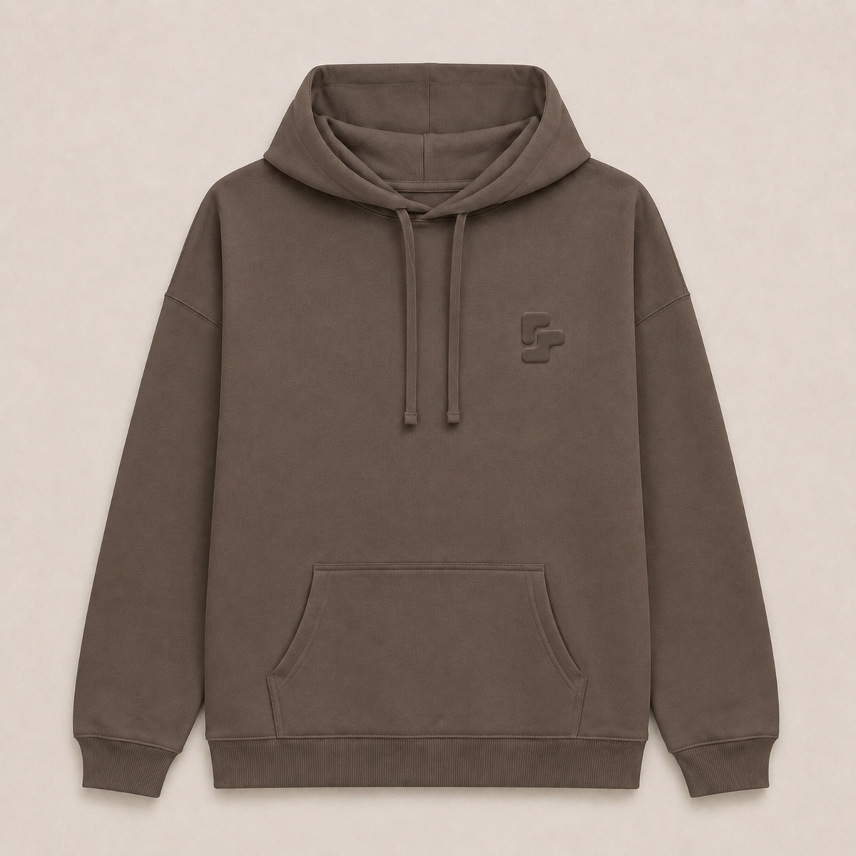 Sweat Capuche Oversize BRUT - Mocha