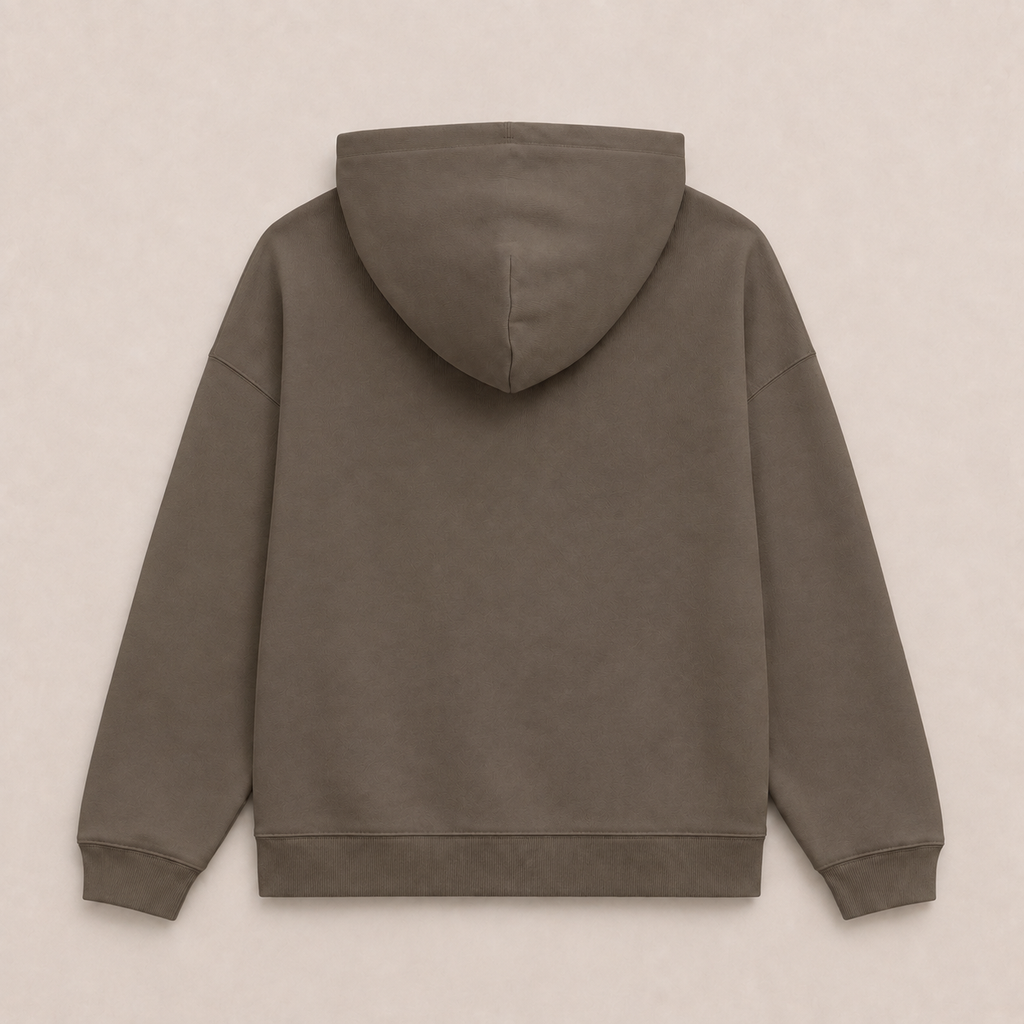 Sweat Capuche Oversize BRUT - Mocha