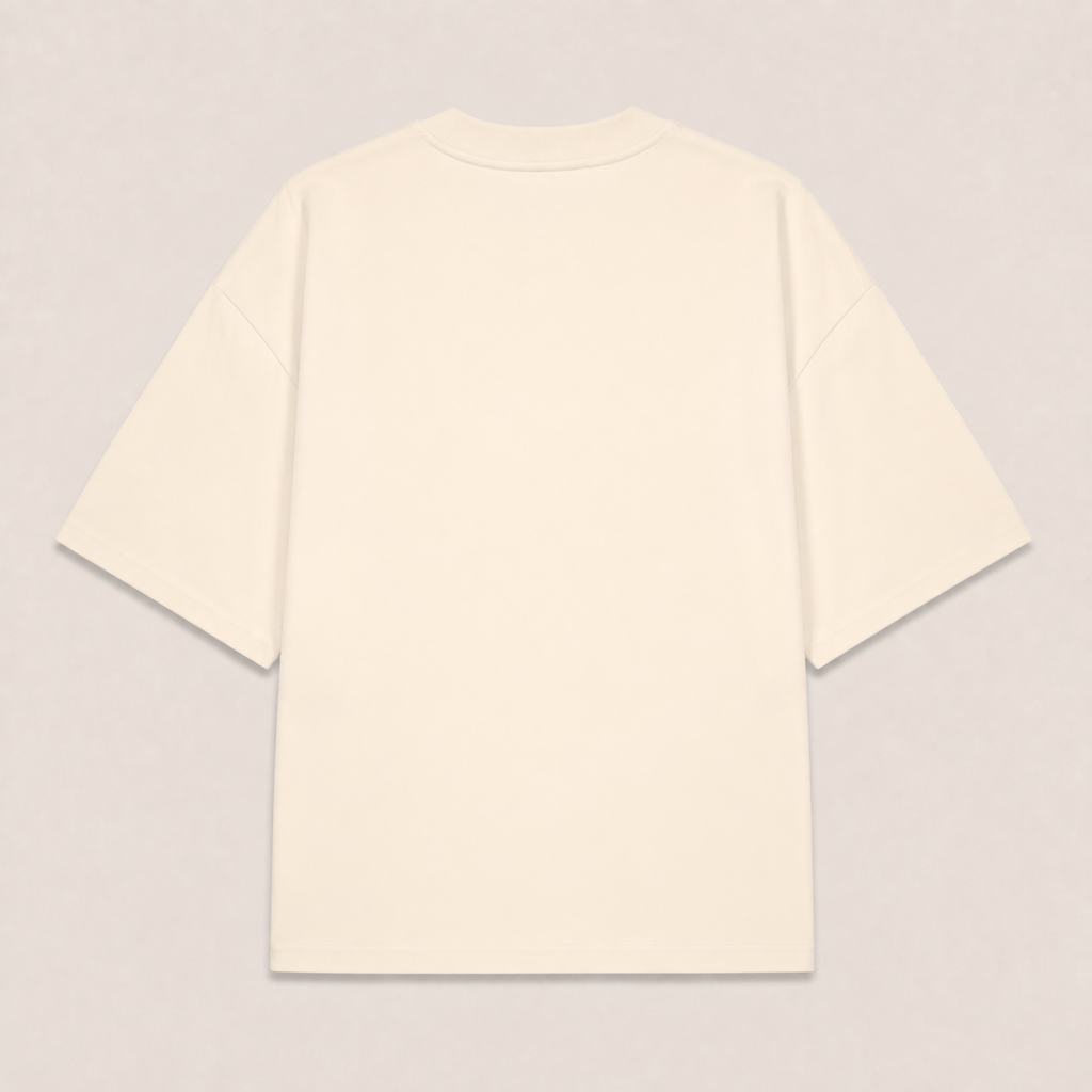 T-Shirt Oversize BRUT - Cream
