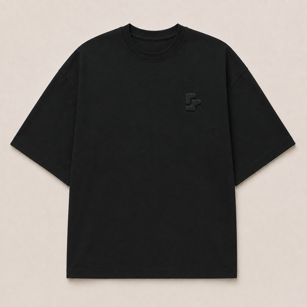 T-Shirt Oversize BRUT - Black