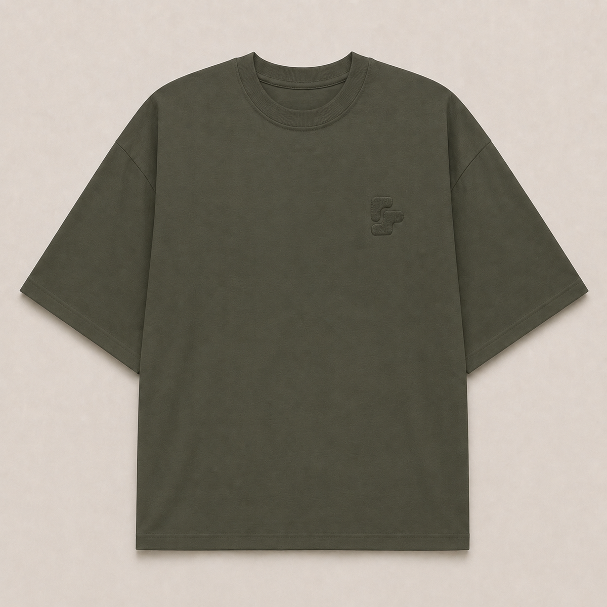 T-Shirt Oversize BRUT - Khaki