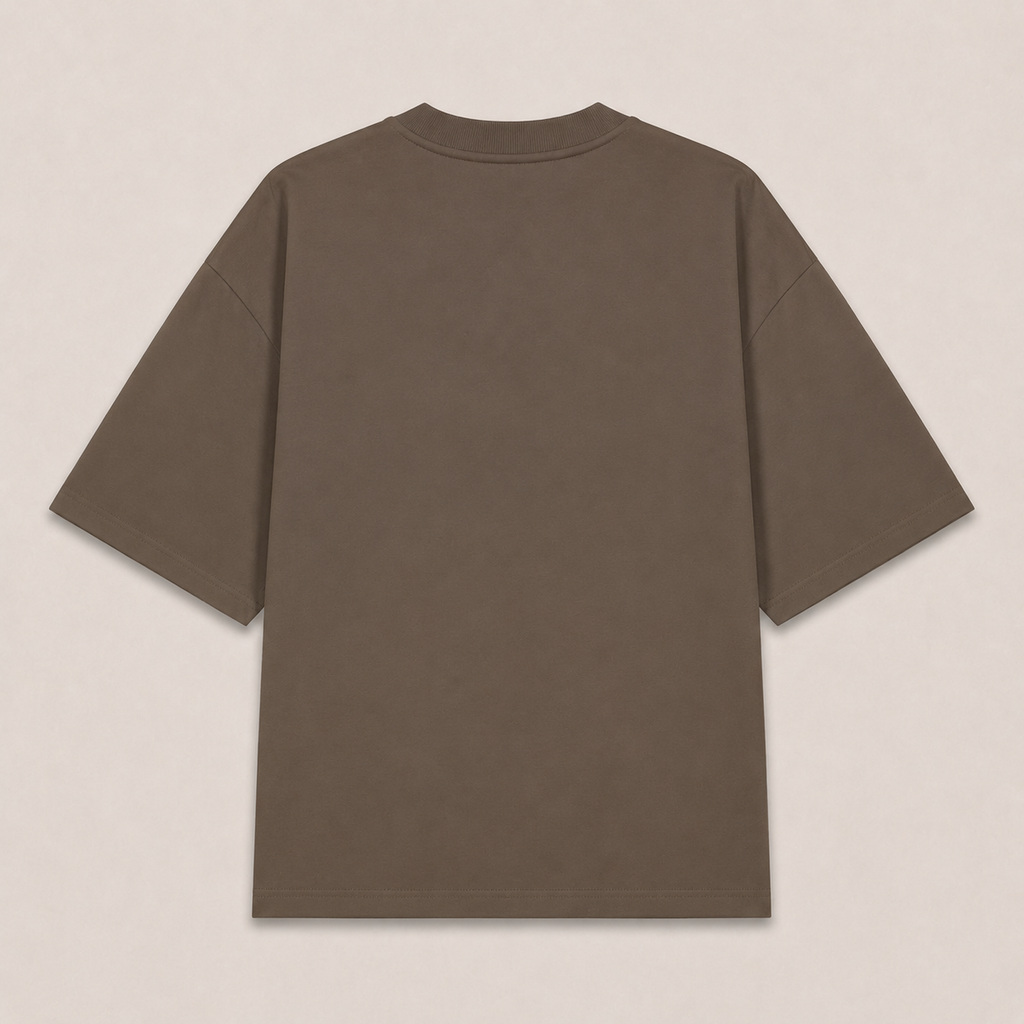 T-Shirt Oversize BRUT - Mocha