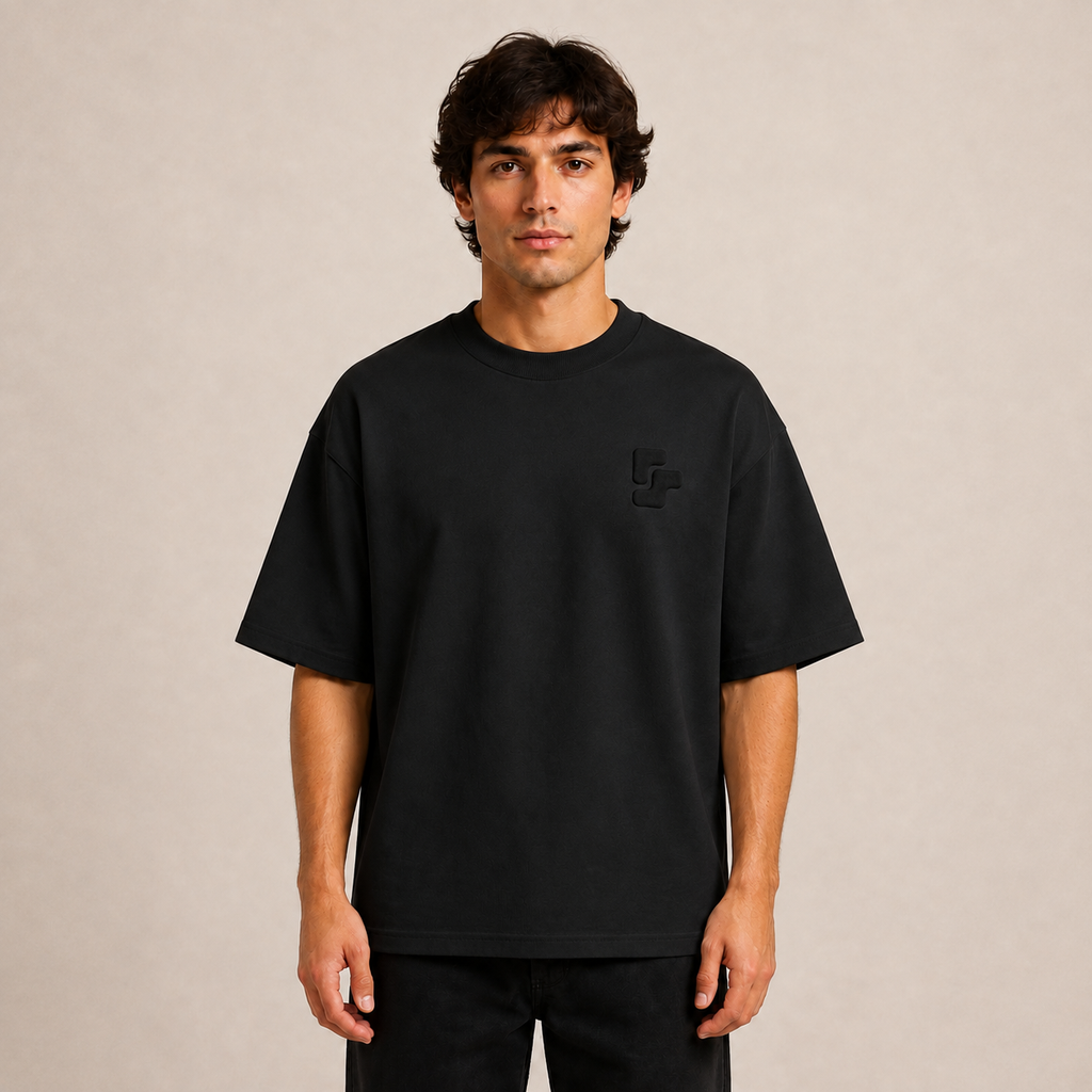 T-Shirt Oversize BRUT - Black