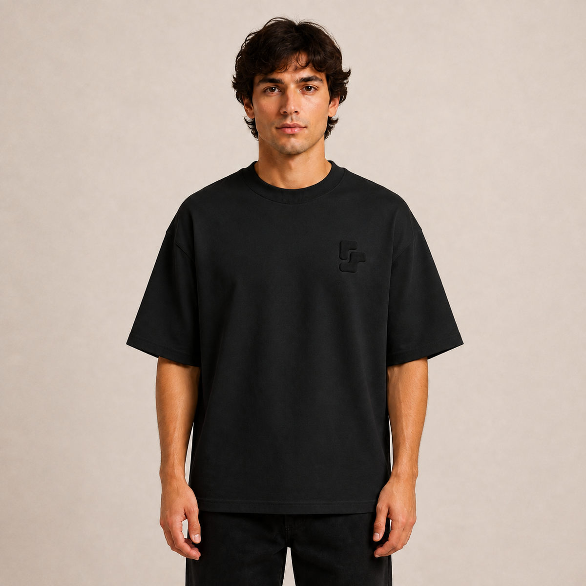 T-Shirt Oversize BRUT - Black