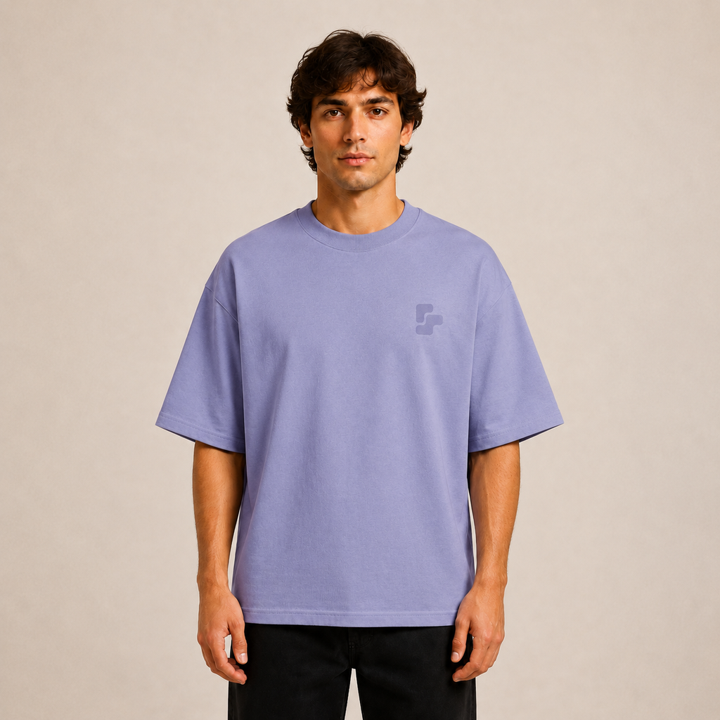 T-Shirt Oversize BRUT - Violet