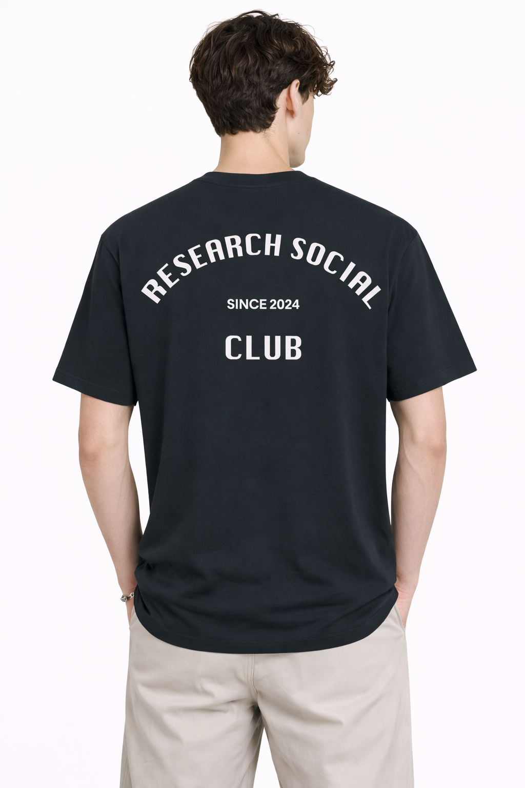 T-Shirt Oversize Social Club - Black