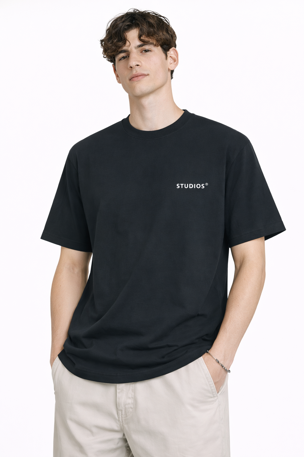 T-Shirt Oversize Social Club - Black