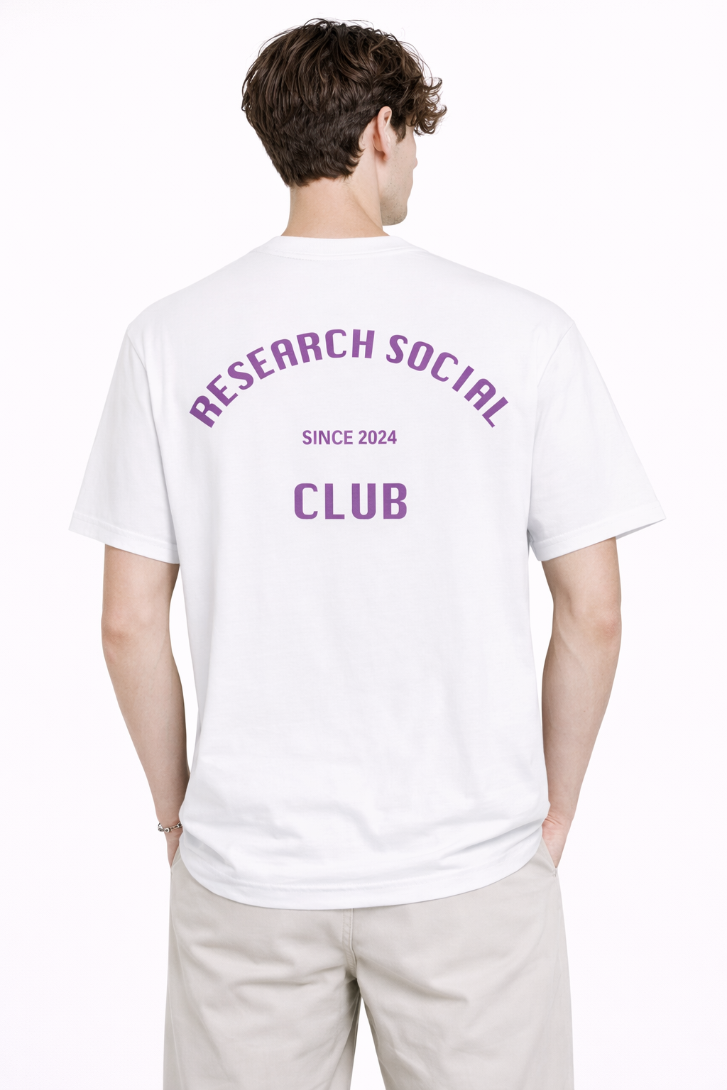 T-Shirt Oversize Social Club - White
