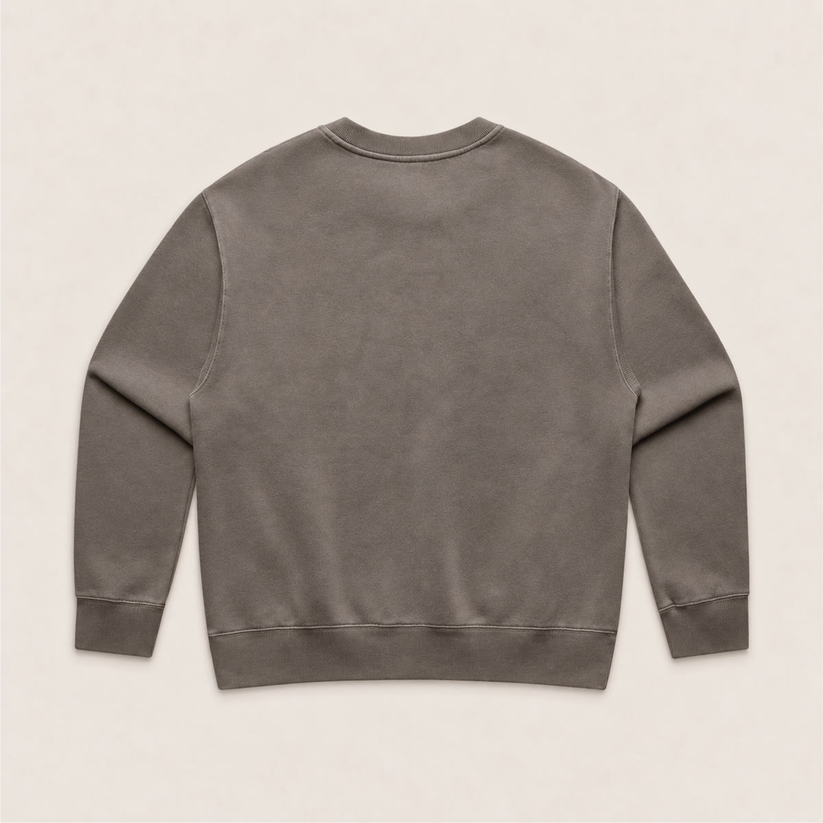 Sweat Boxy Femme Oversize Globe Basics - Grey