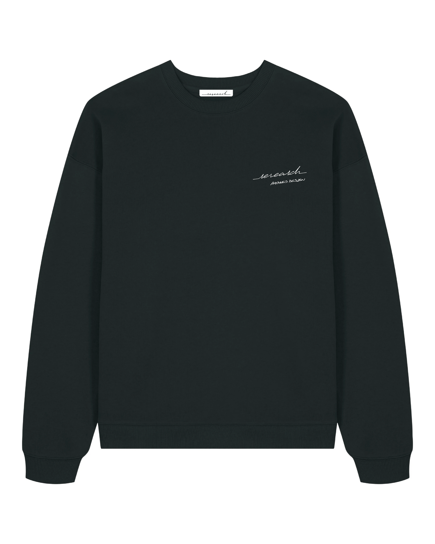 Sweat Oversize Calligraphie - Black