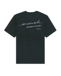 T-Shirt Oversize Calligraphie - Black