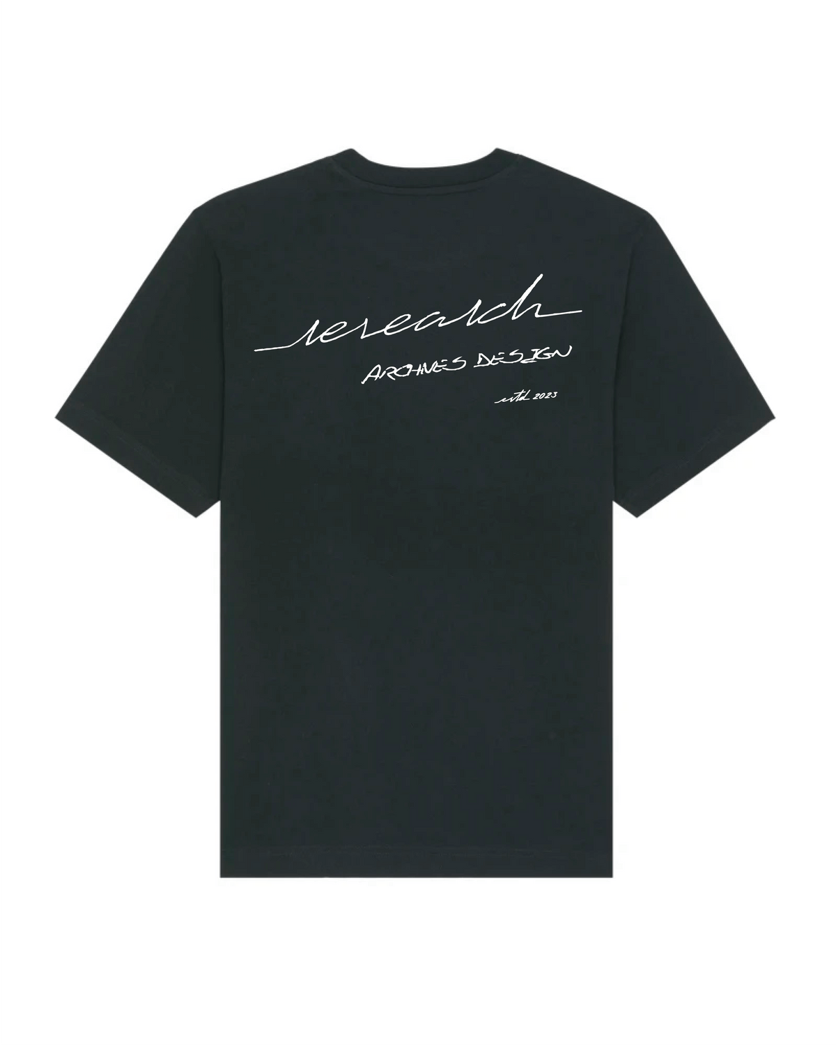 T-Shirt Oversize Calligraphie - Black