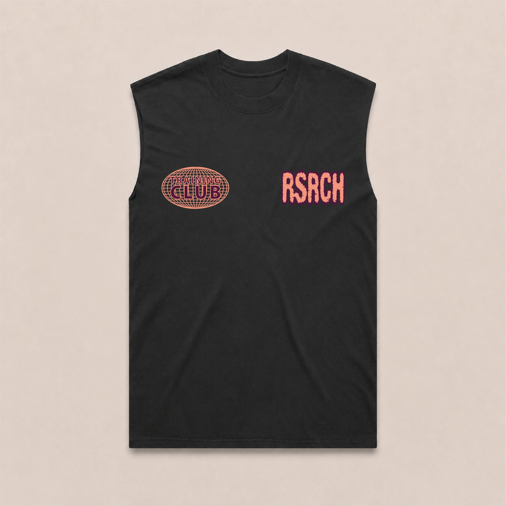 Tank Oversize Globe Training Club - Black & Orange