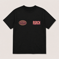 T-Shirt Oversize Globe Training Club - Black & Orange