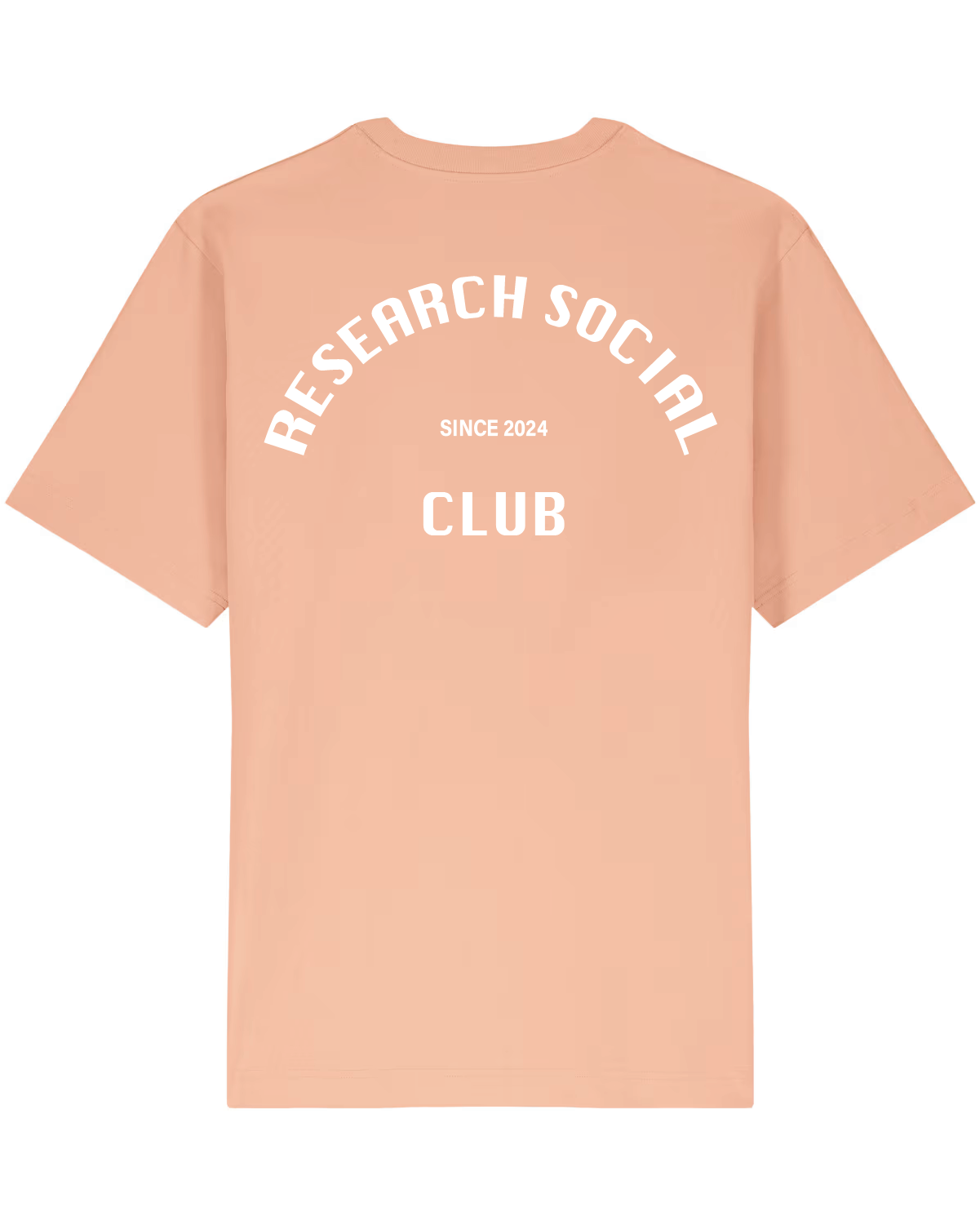 T-Shirt Oversize Social Club - Peach