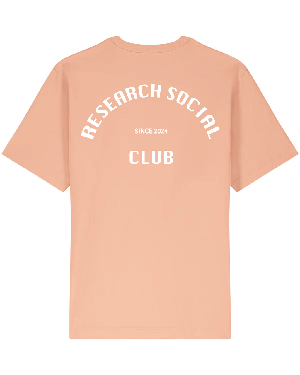 T-Shirt Oversize Social Club - Peach