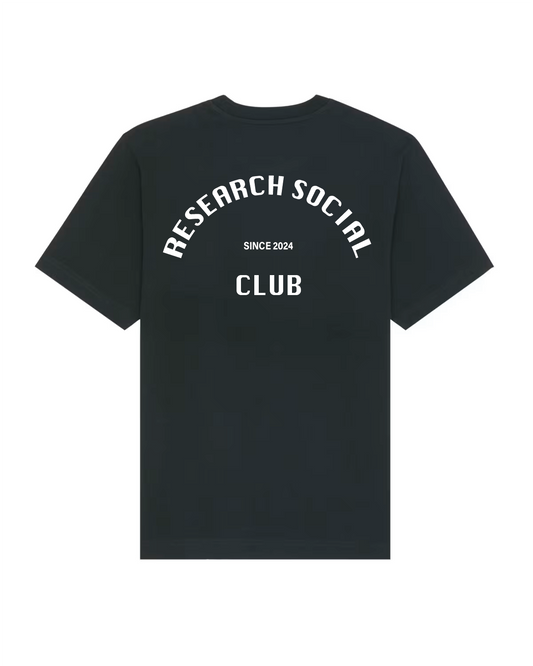 T-Shirt Oversize Social Club - Black