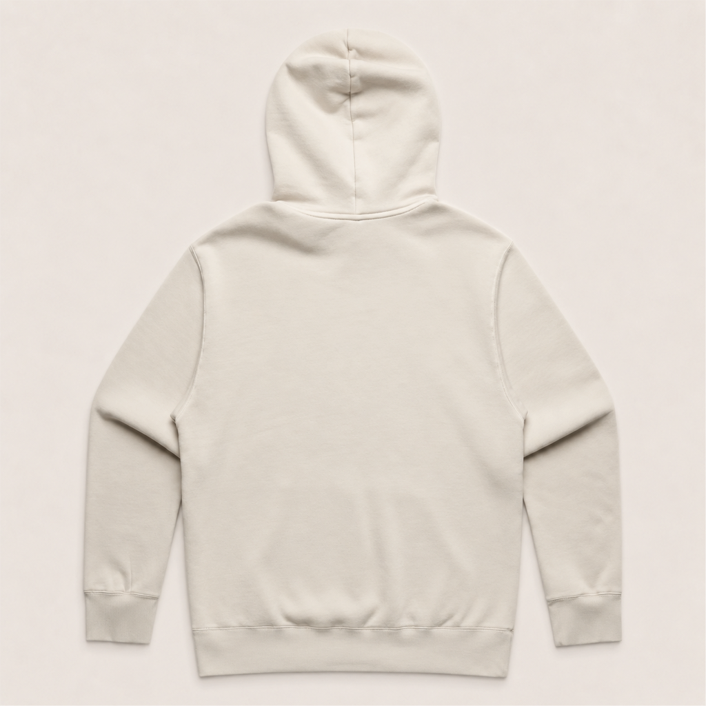 Hoodie Oversize Globe Basics - Cream