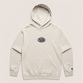 Hoodie Oversize Globe Basics - Cream