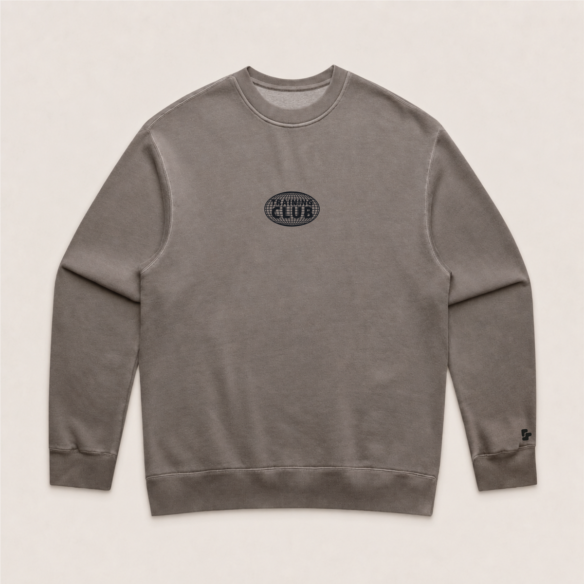 Sweat Oversize Globe Basics - Grey