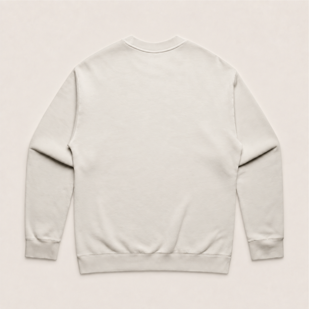 Sweat Oversize Globe Basics - Cream