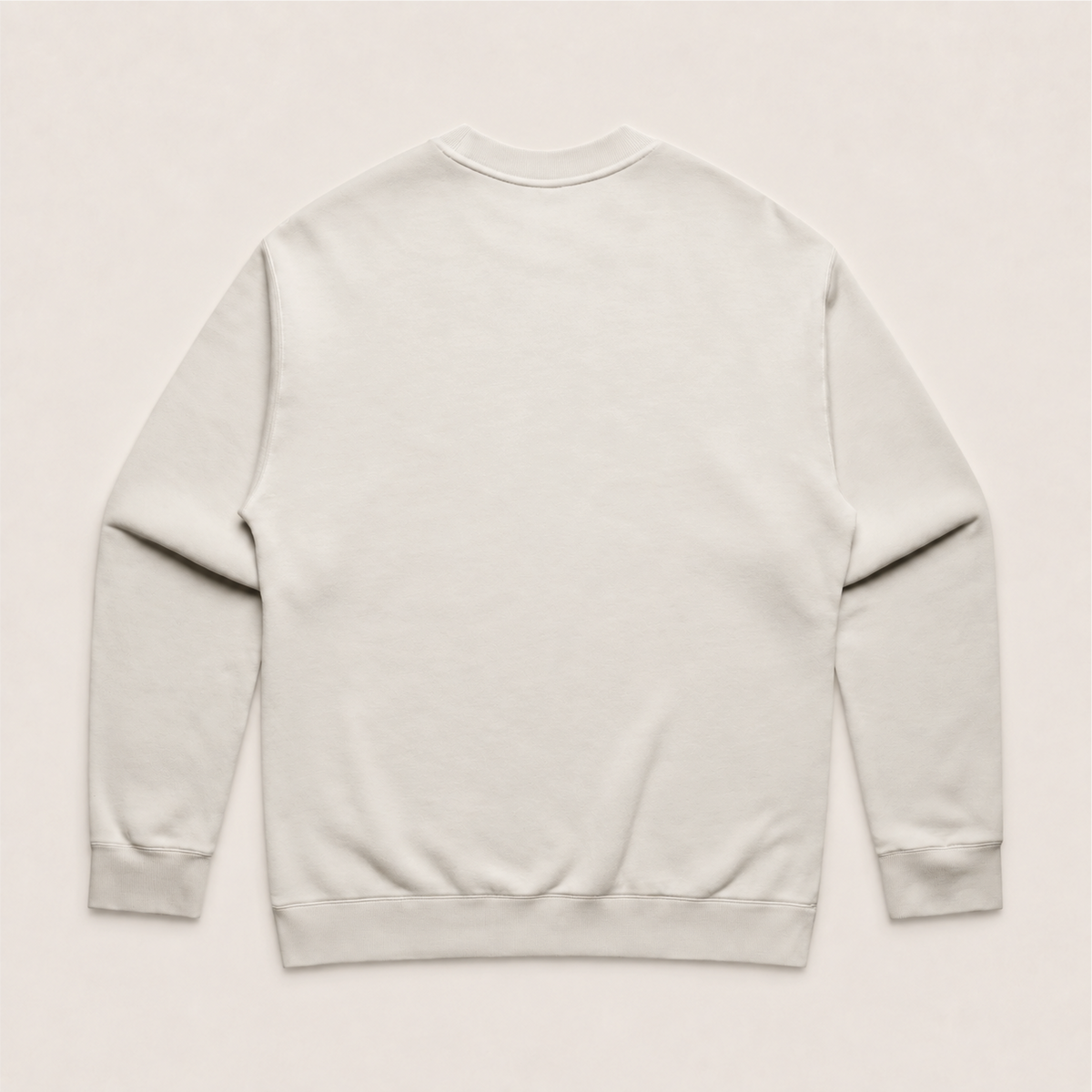 Sweat Oversize Globe Basics - Cream