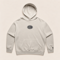 Hoodie Oversize Boxy Femme Globe Basics - Cream