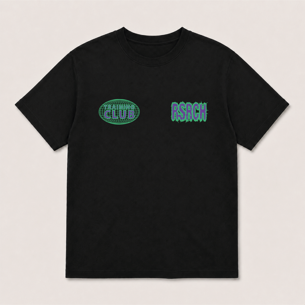 T-Shirt Oversize Globe Training Club - Black