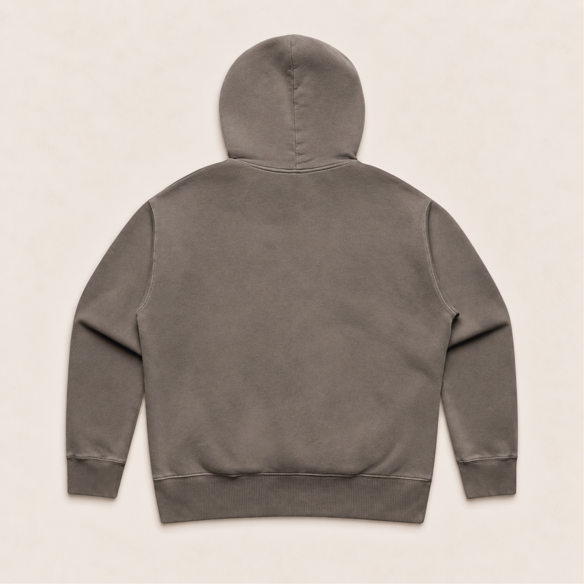 Hoodie Oversize Boxy Femme Globe Basics - Grey