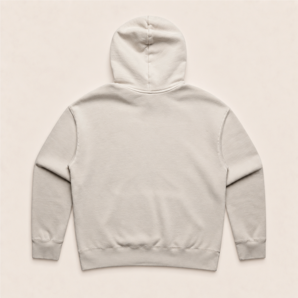 Hoodie Oversize Boxy Femme Globe Basics - Cream