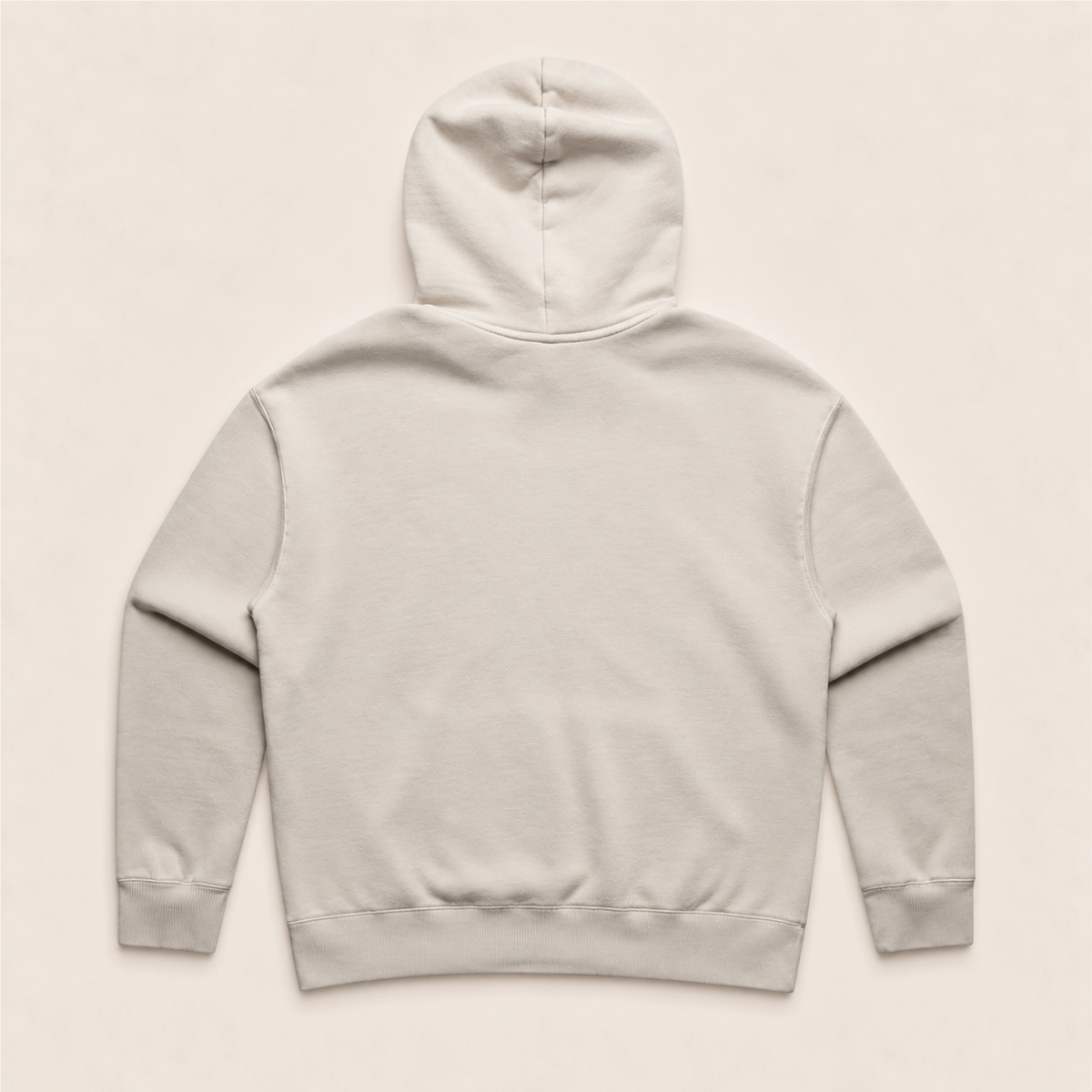 Hoodie Oversize Boxy Femme Globe Basics - Cream